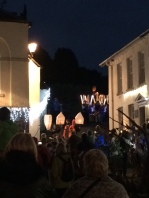 Village lantern procession