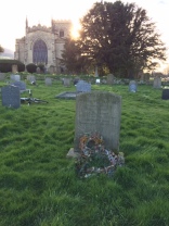Grave of Richard Whiteley, St John the Evangelist Church, East Witton